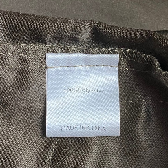 SHADES OF GREY Faux Suede Olive Green Vest XS - Picture 8 of 11